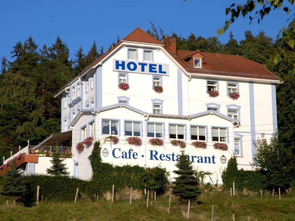 Waldhotel&Restaurant Bergschlösschen Hetzdorf Exterior foto